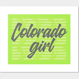 Colorado Girl Posters and Art